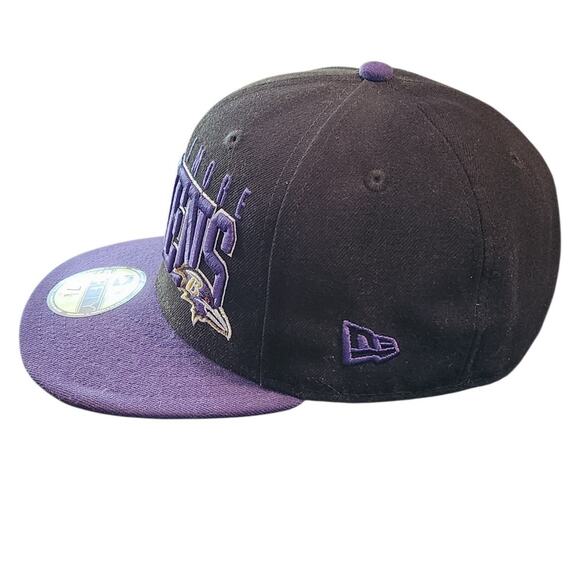 Baltimore Ravens 7 1/8 New Era 59FIFTY Fitted Hat‎ Cap - Picture 2 of 5